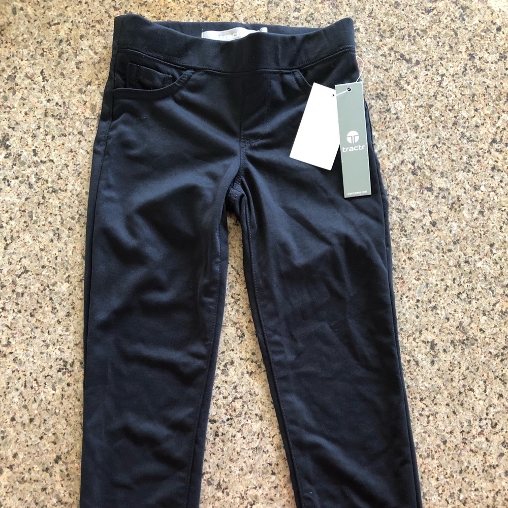 Tractrjeans- black stretch jeans- size 6X